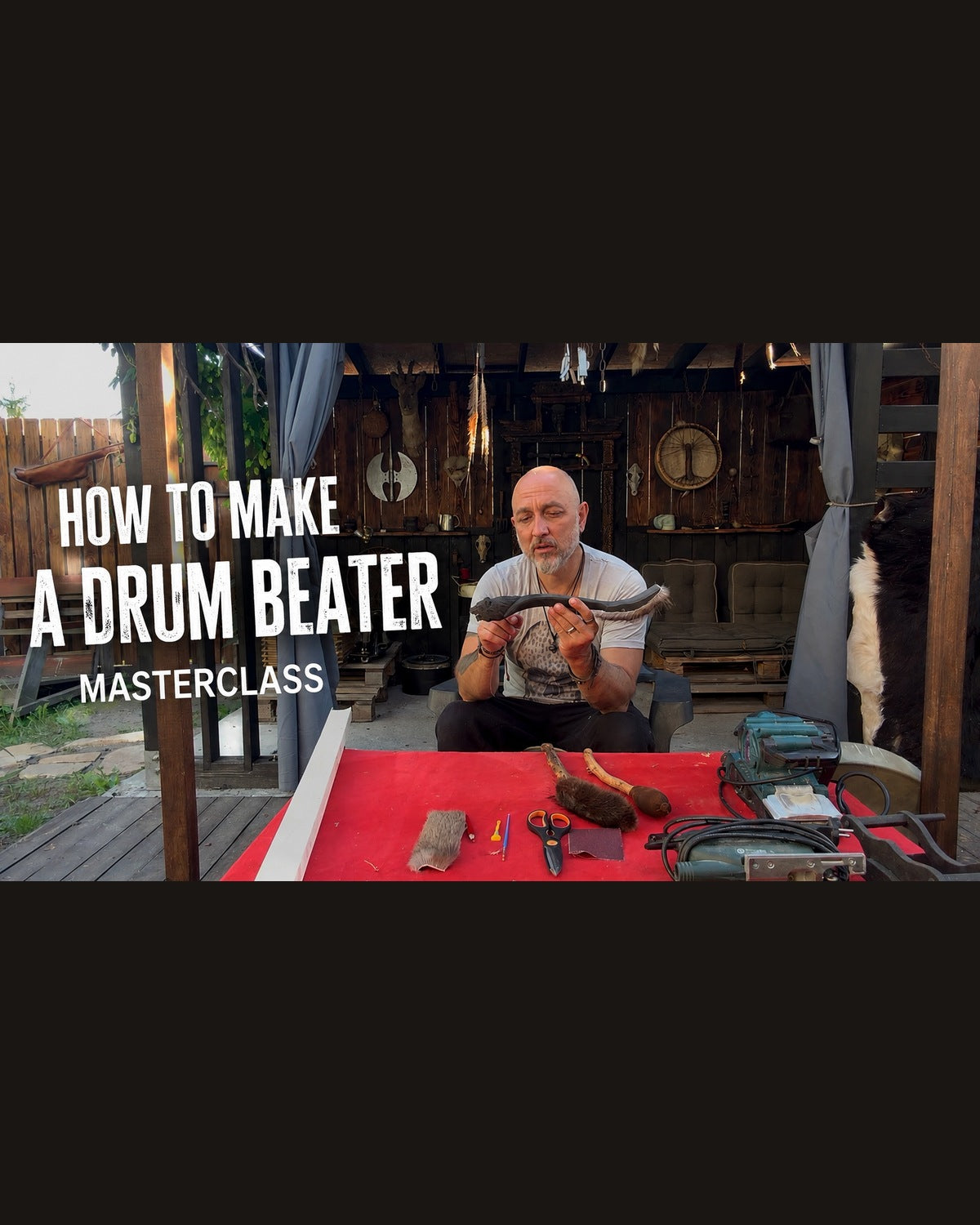 Beater Making Masterclass — How I Make a Shaped Drum Beater