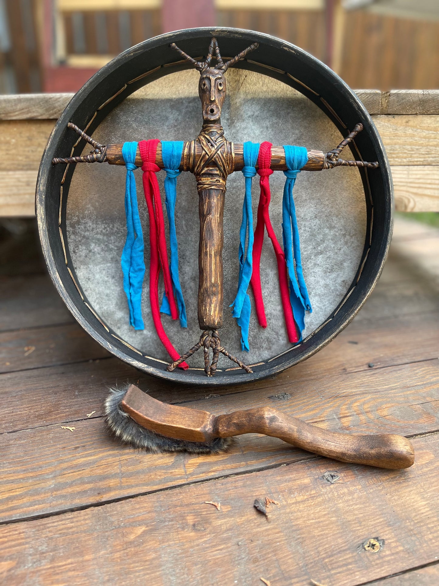 Siberian Shamanic Drum 12 inch