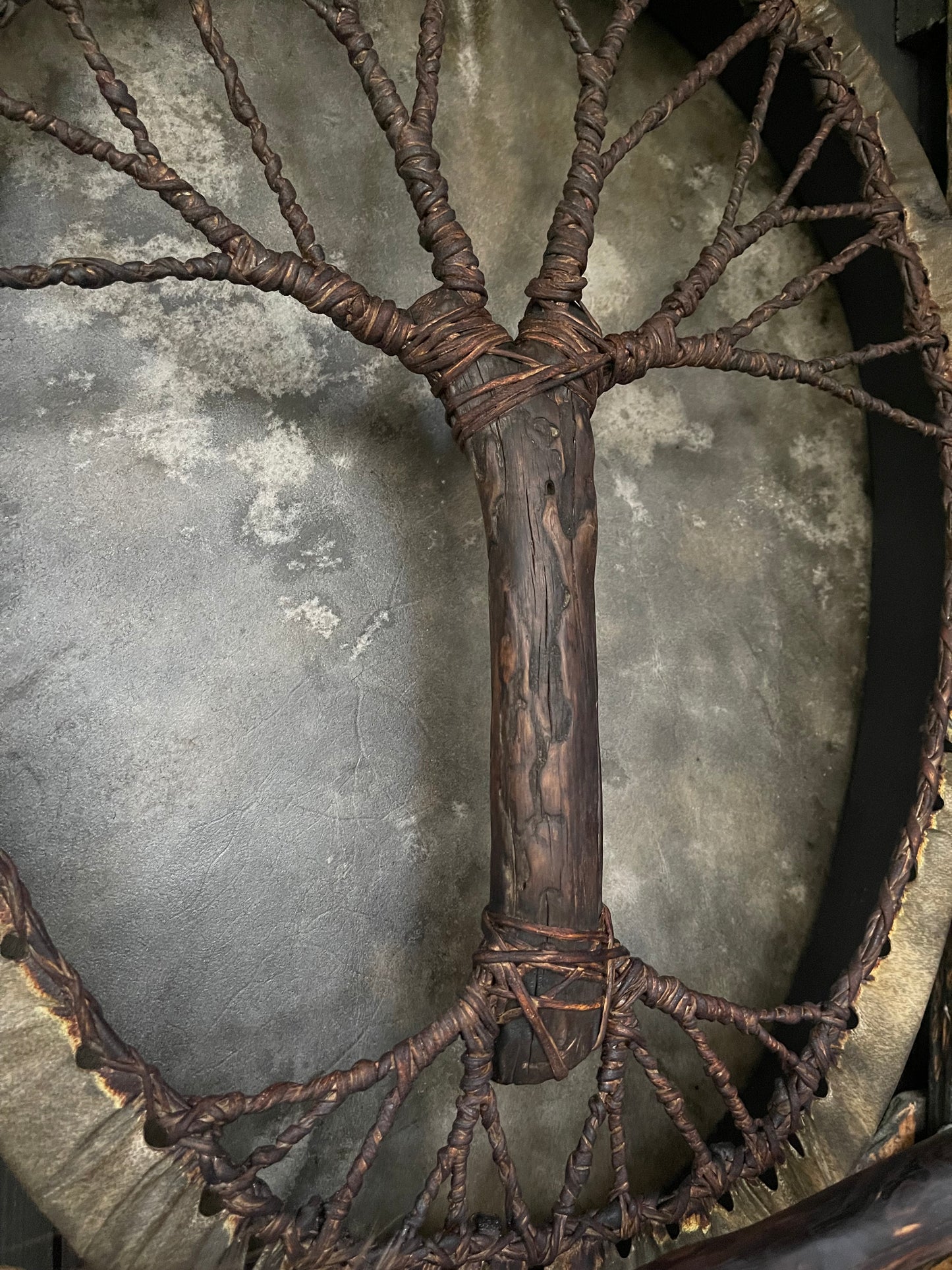 Shamanic Drum 'Tree of Life' — 24/20" Oval