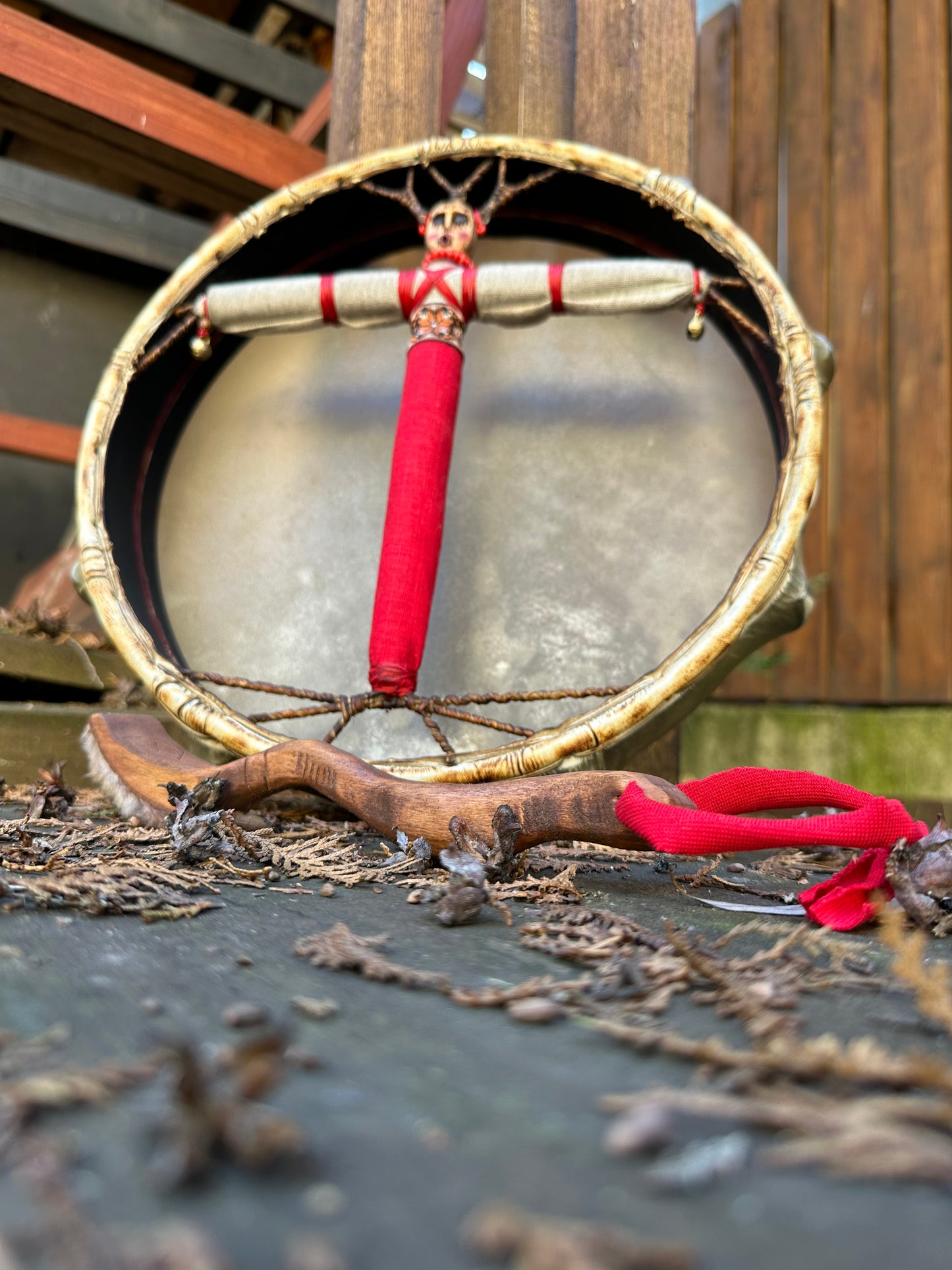 Shamanic Drum 'Bereginya' — 12" Round
