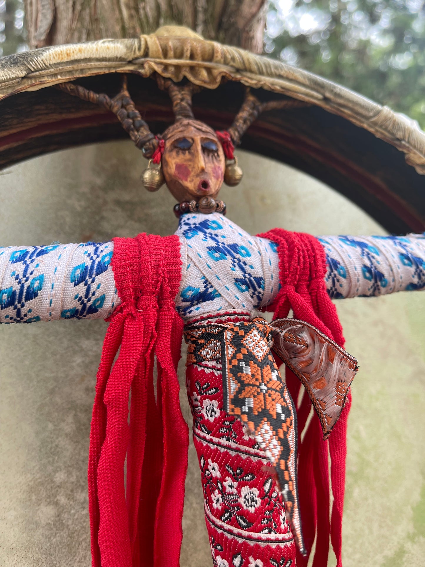 Shamanic Drum 'Bereginya' — 12" Round