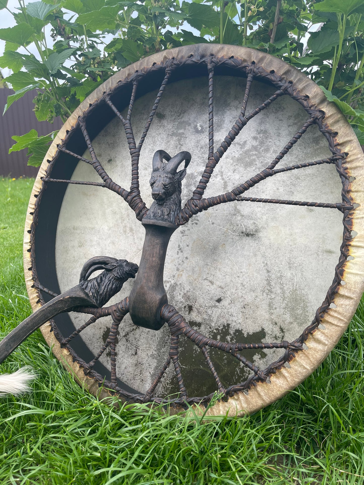 Shamanic Drum 'Mountain Goat' — 20" Round