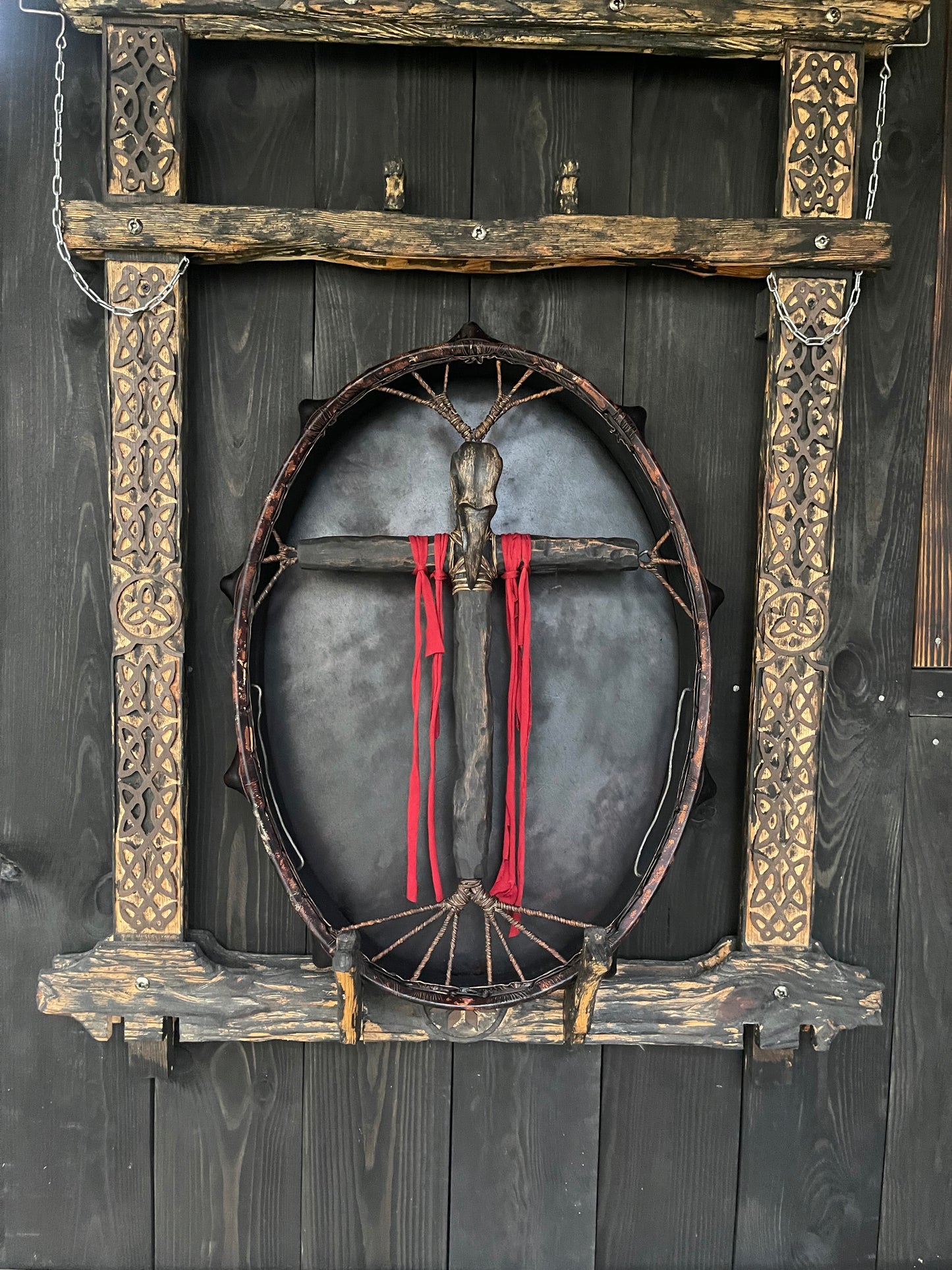 Сибірський бубон «Череп Ворона» — 24×20" (60×50 см)