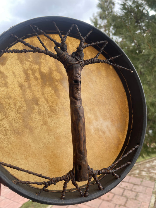 Shamanic Drum 'Leshiy' — 12" Round