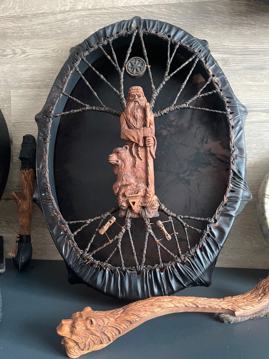 Shamanic Drum Veles — 24/20" Oval
