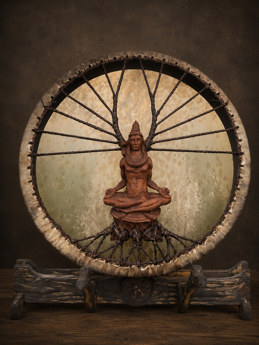 Shamanic Drum 'Shiva' — 20" Round