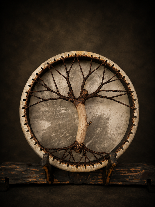 Shamanic Drum 'Tree of Life' — 16" Round