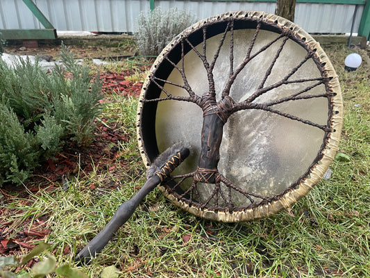 Shamanic Drum 'Tree of Life' — 16" Round