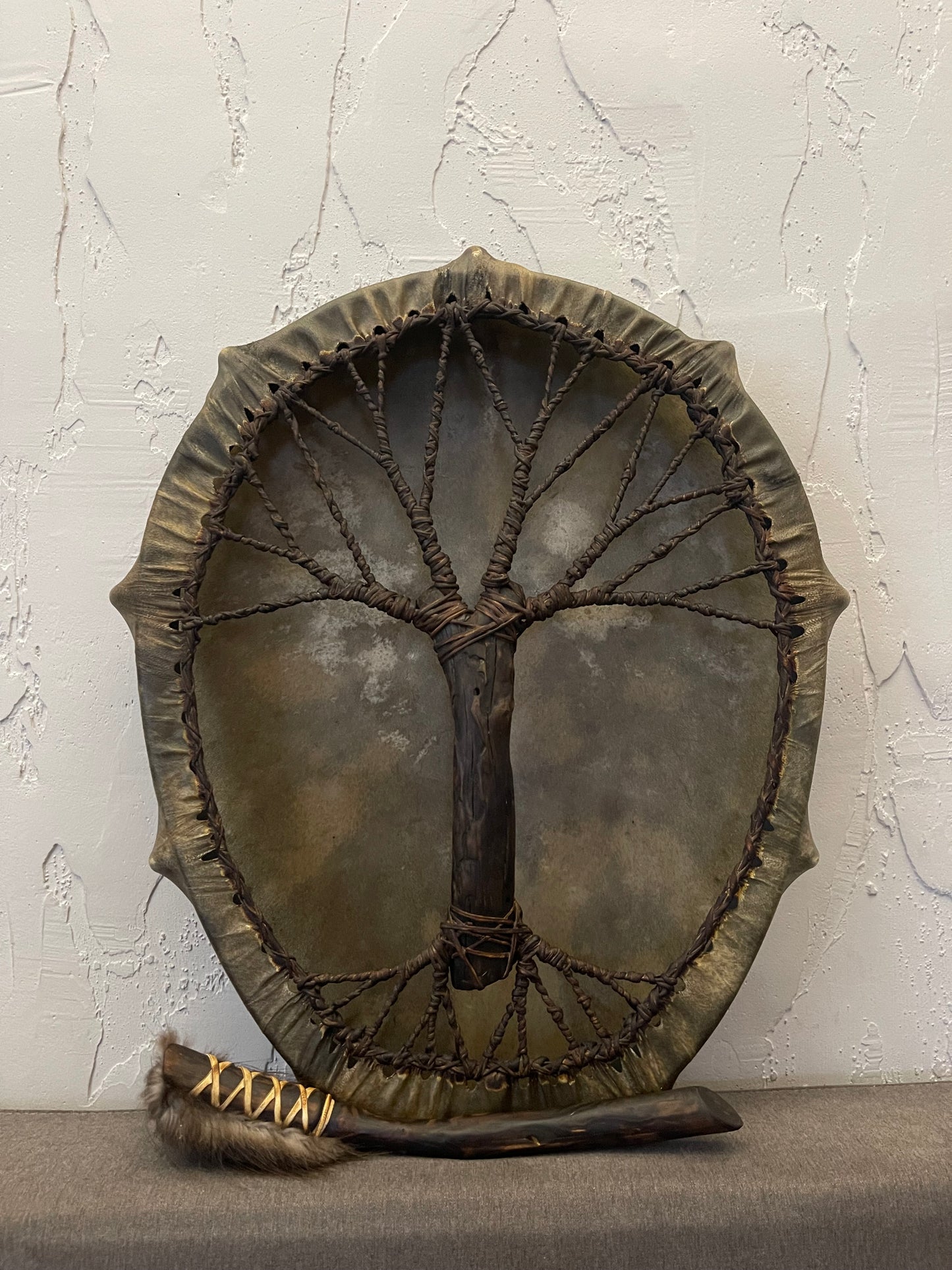 Shamanic Drum 'Tree of Life' — 24/20" Oval