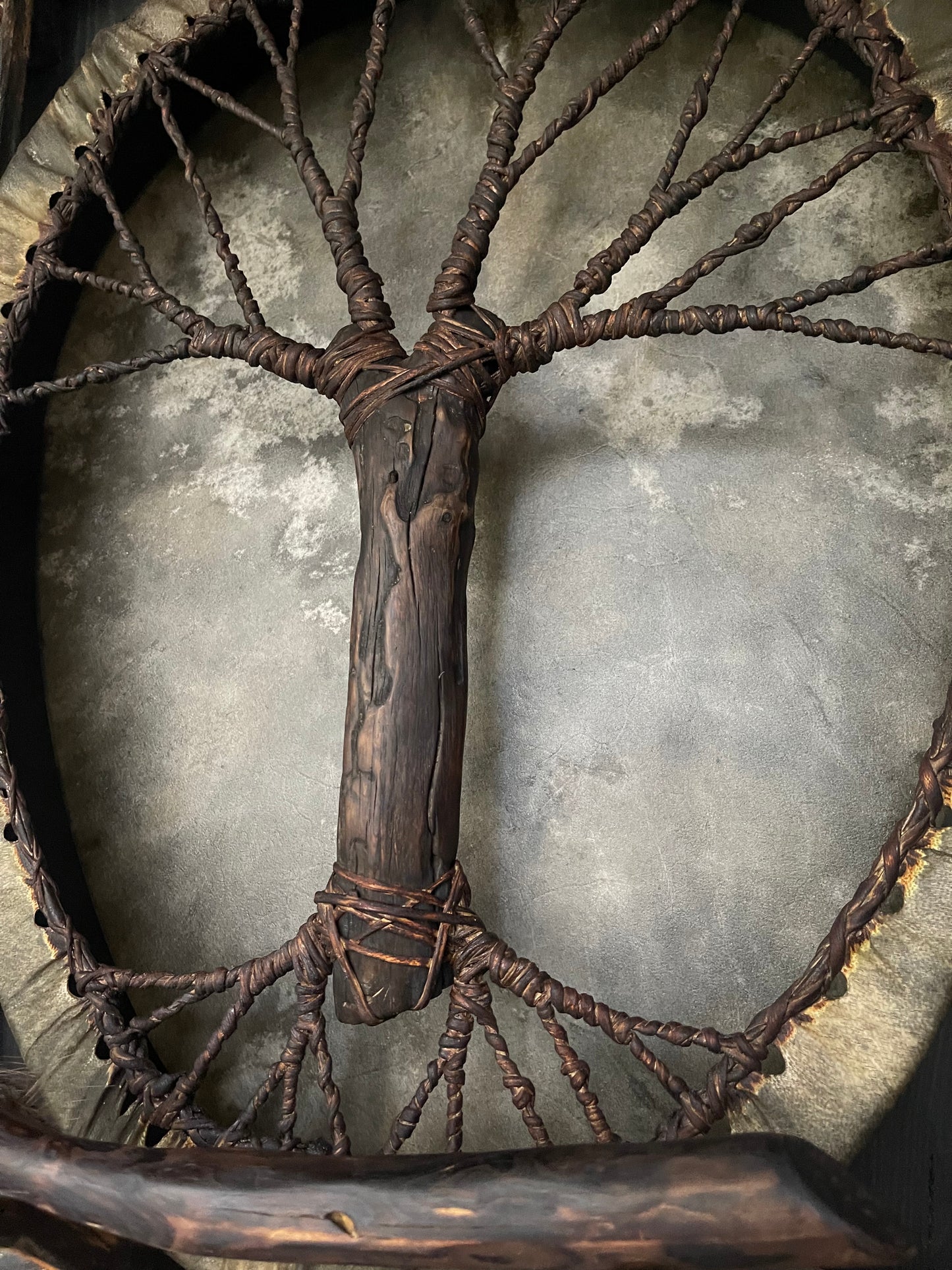 Shamanic Drum 'Tree of Life' — 24/20" Oval