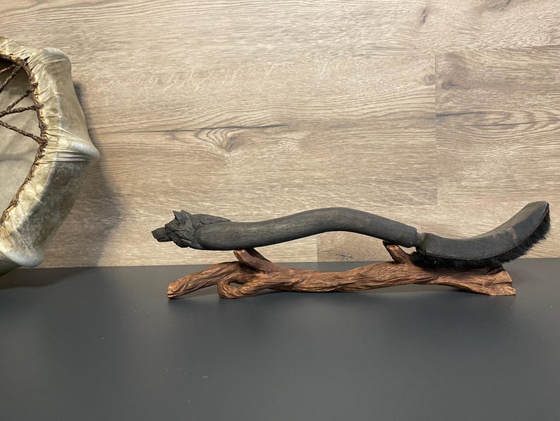 Shamanic Rattle & Beater Stand