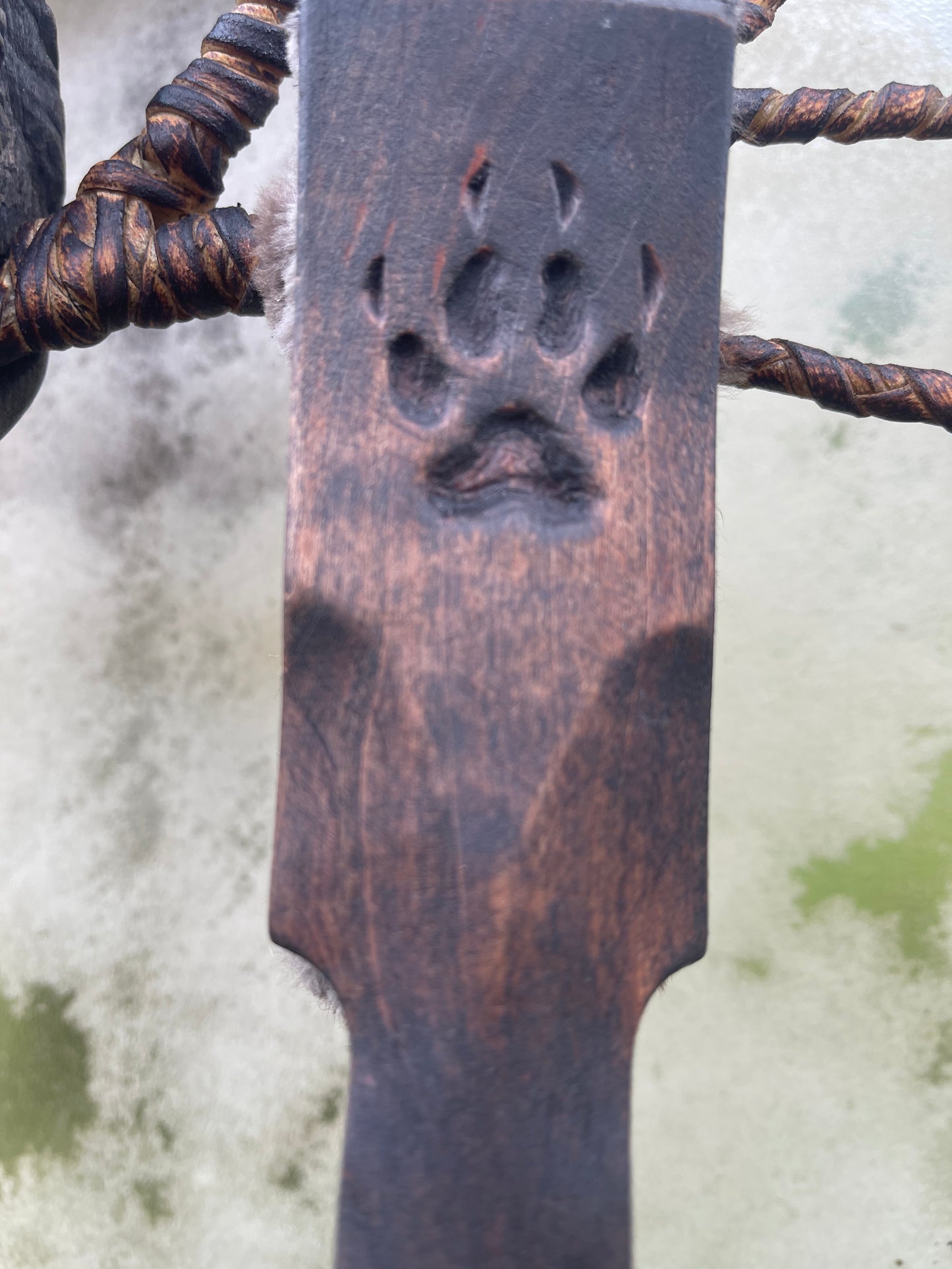Shamanic Drum Wolf — 16"
