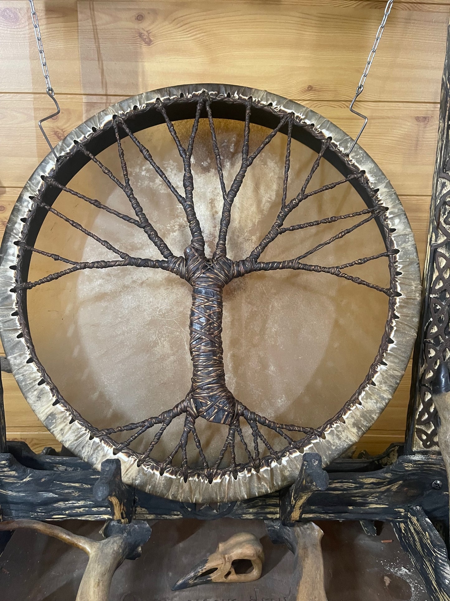 Shamanic Drum 'Tree of Life' — 20" Round