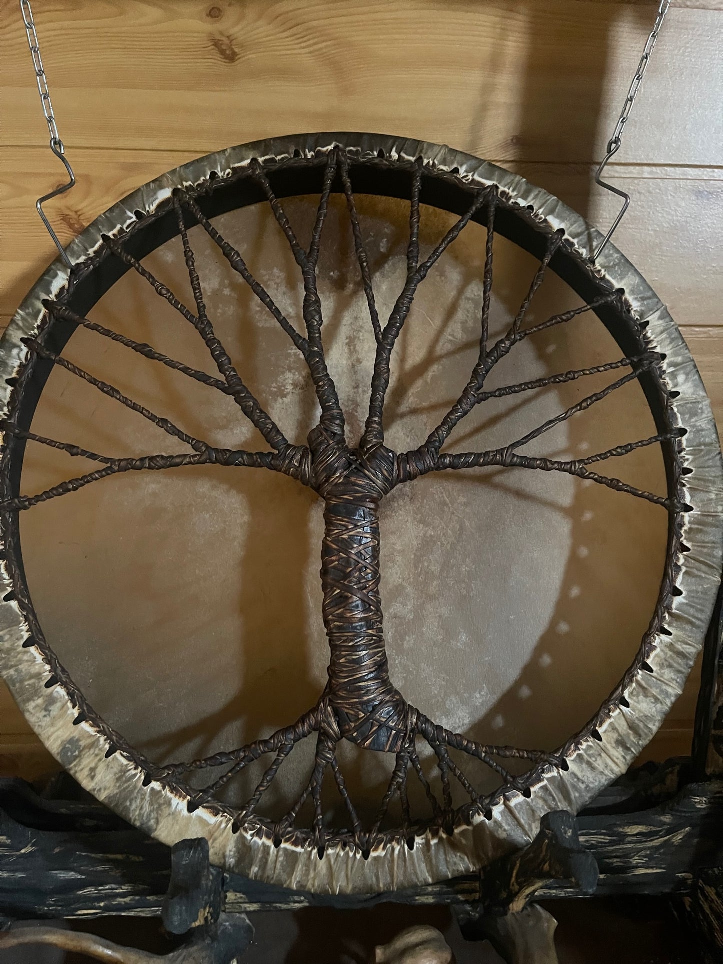 Shamanic Drum 'Tree of Life' — 20" Round